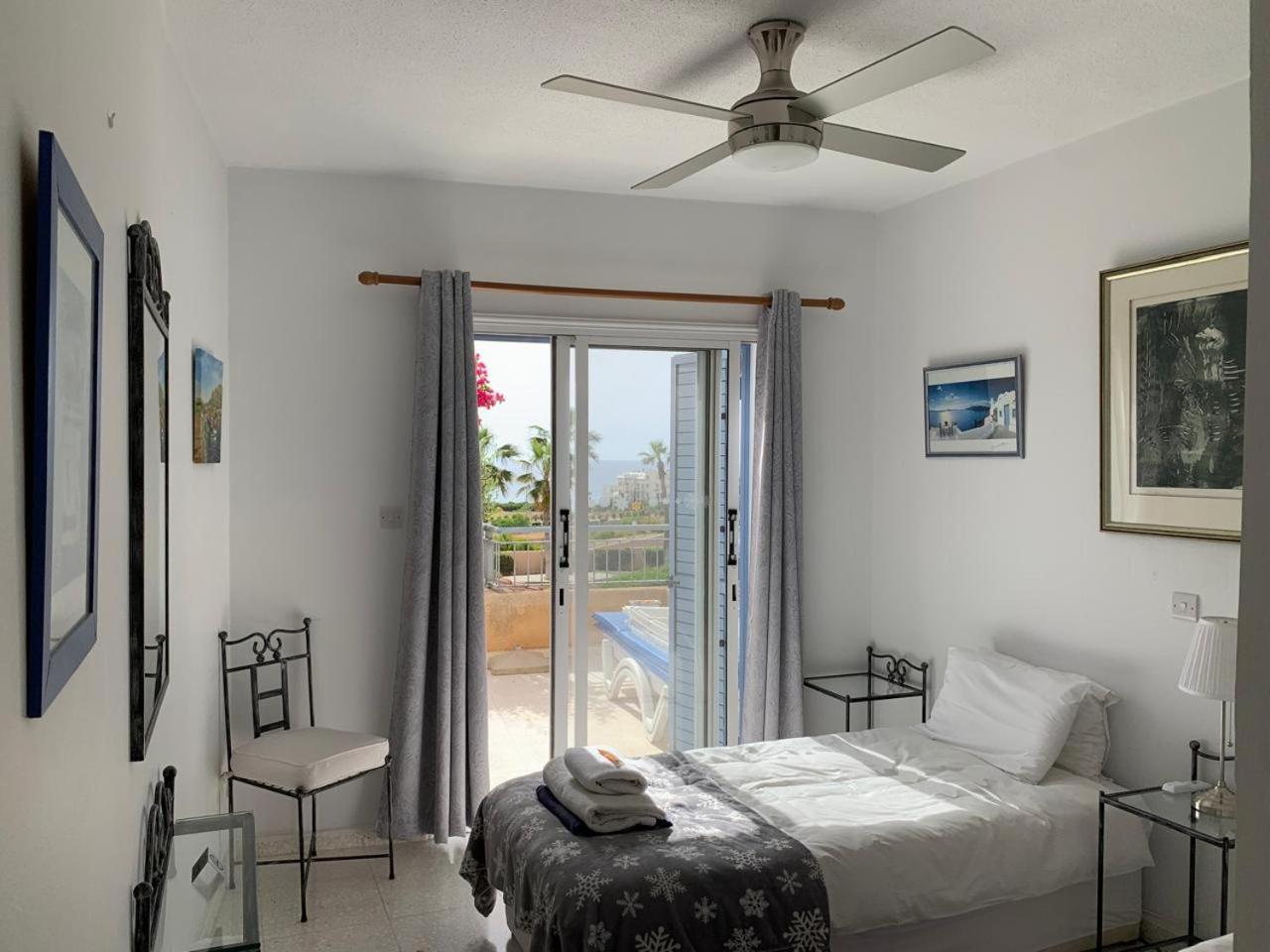 King'S Palace - Spacious 2 Bed, 2 Bath With Sea And Pool Views Pafos Zewnętrze zdjęcie